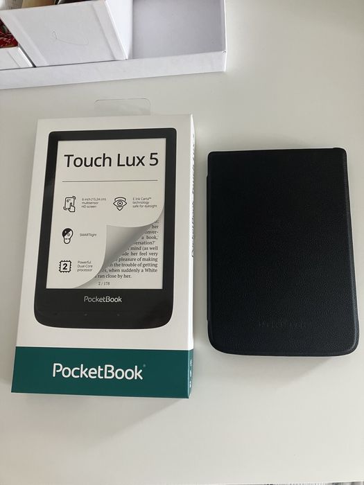 Електронен четец PocketBook - Touch Lux 5 PB628, 6