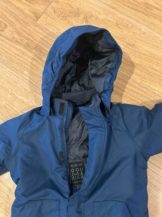 Vand salopeta ski Kabooki marime 110 +casca Uvex 51-55cm copil 4-5 ani