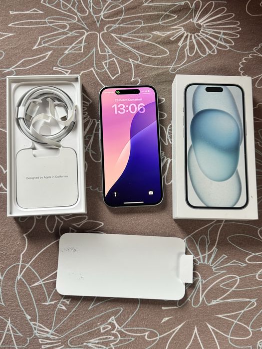 iphone 15 Blue 128 gb