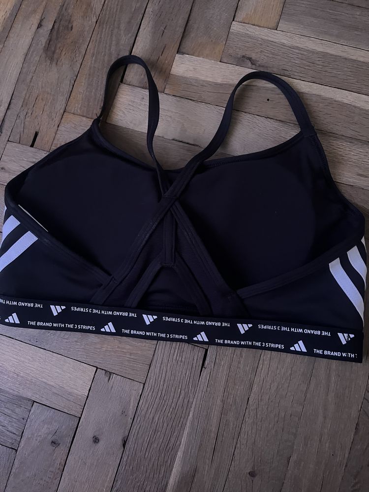 Спортно черно бюстие adidas