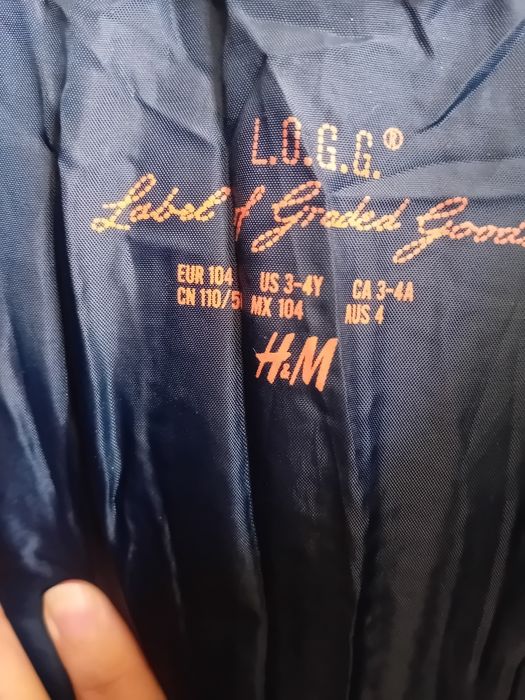Зимно яке за момче  H&M за 3/ 4 год.,  104 см.