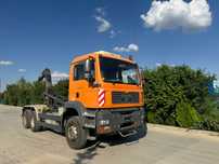 MAN TGA26.430 6X4 BB De vanzare camion MAN TGA pentru transport containere abroll.