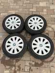 Set roți tablă originale BMW r16 205/60 R16 Seria 3, 4, 5