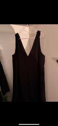 Zara черна къса рокля