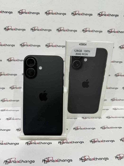 iPhone 16 Black Neverlocked 128GB
