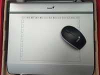 Графический планшет Genius MousePen i608X, без стилуса, с мышью