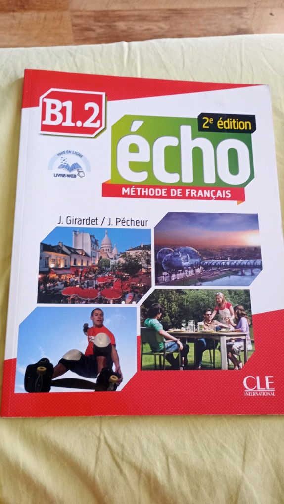 Учебник по френски ècho B1.2