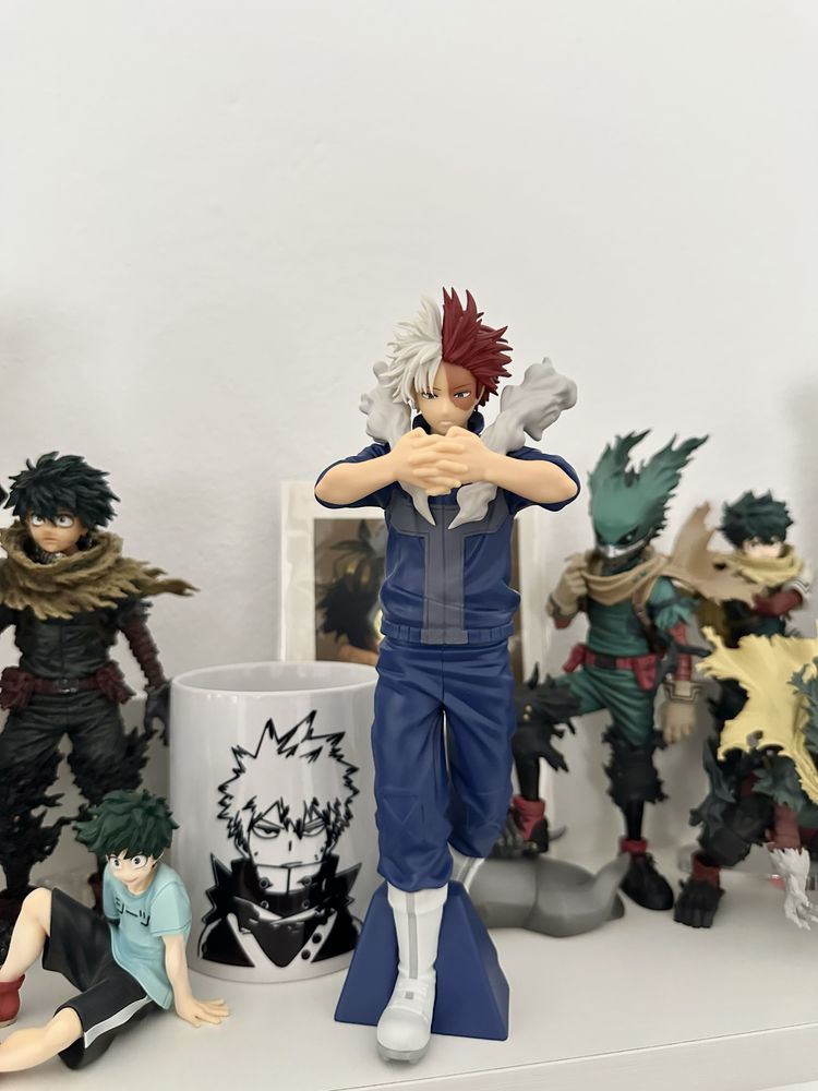 Figurina Shoto Todoroki originala Banpresto din My hero academia sez 7