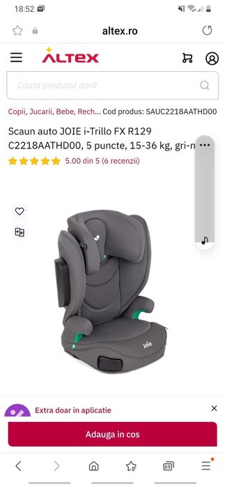 Scaun auto copii