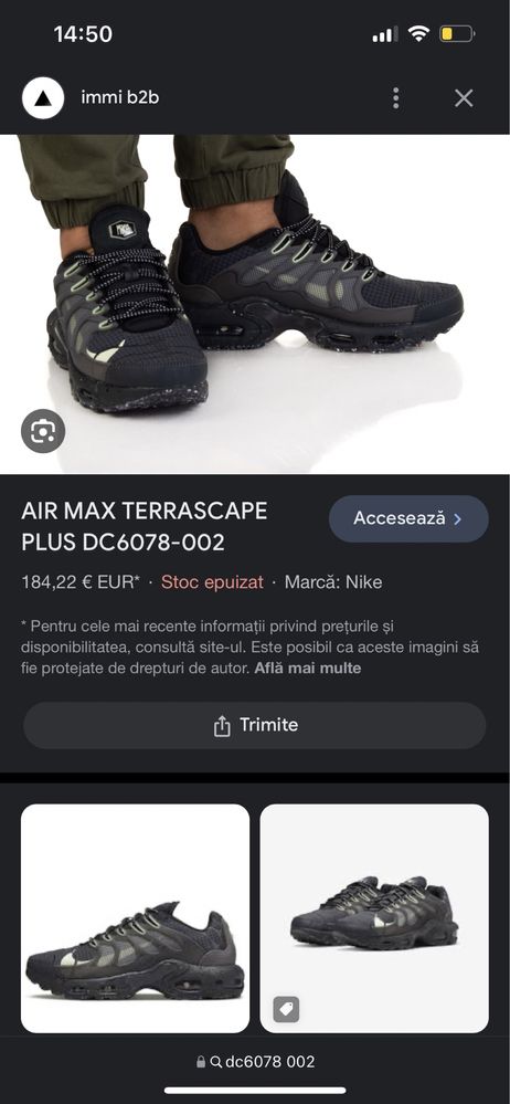 Nike Air Max Tn nr 37,5 si 38