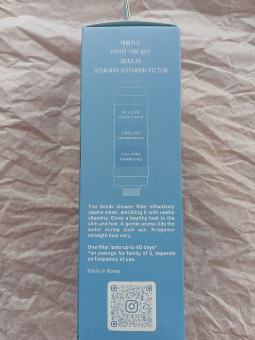 Filtru dus cu vitamine