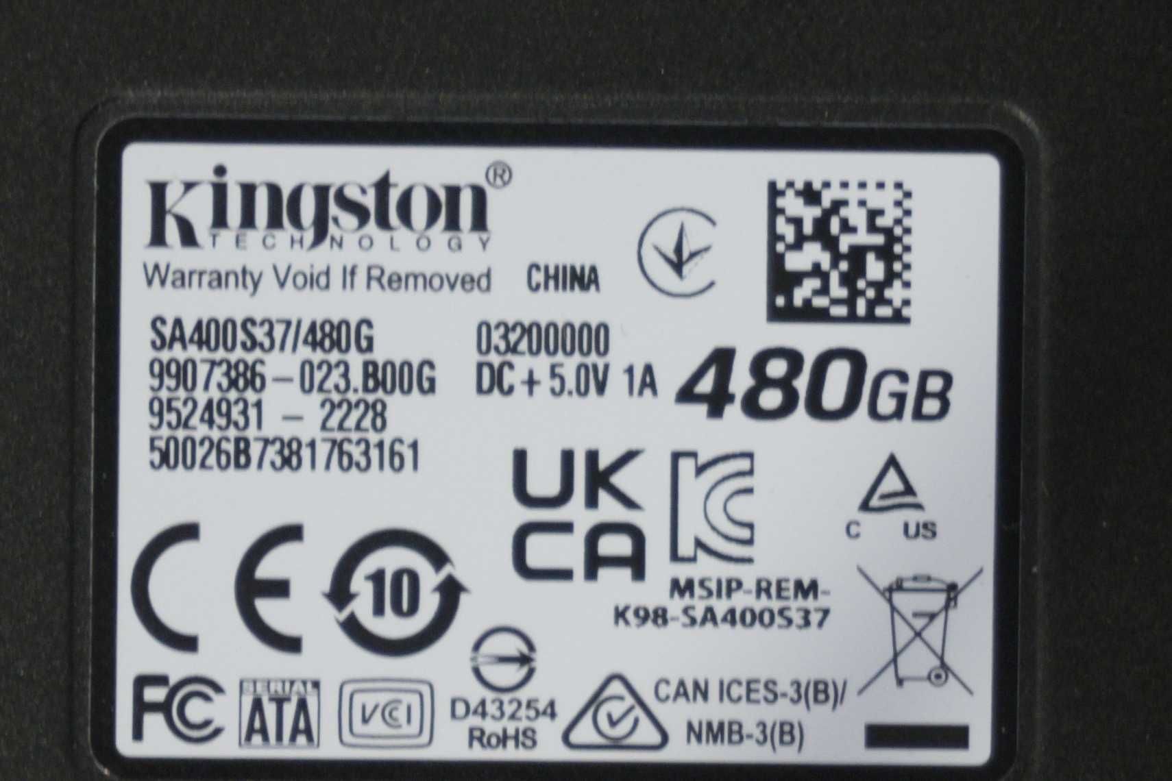 480GB 2.5" SSD Kingston А400 /500GB 512GB / вкл ДДС