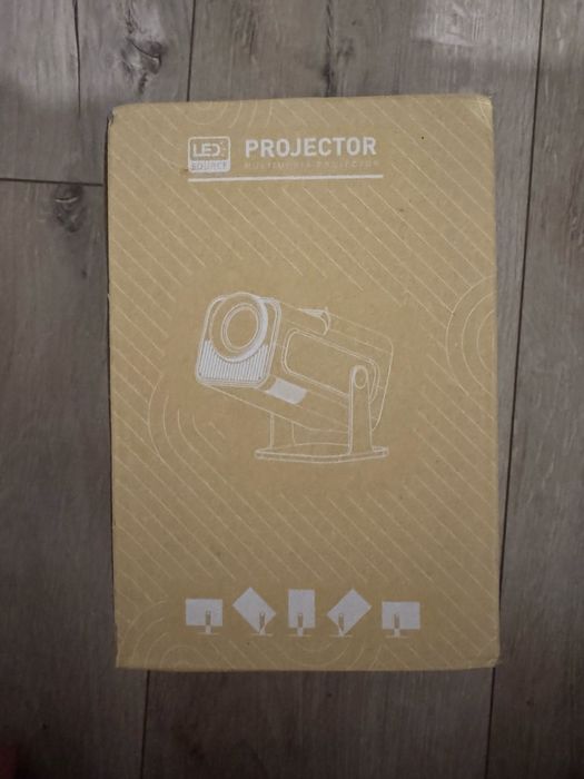 Proiector portabil SMART, HY320, Android, wifi, 4k, negru, nou, full!