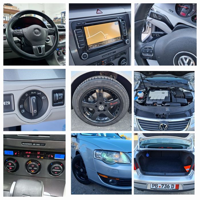 VW Passat B6 * 2009 * 2.0 TDI 140 CP , CBAB * DSG , Navi , Klimă etc