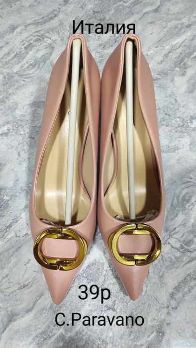 Новые, кожаные, итальянские туфли 39р.