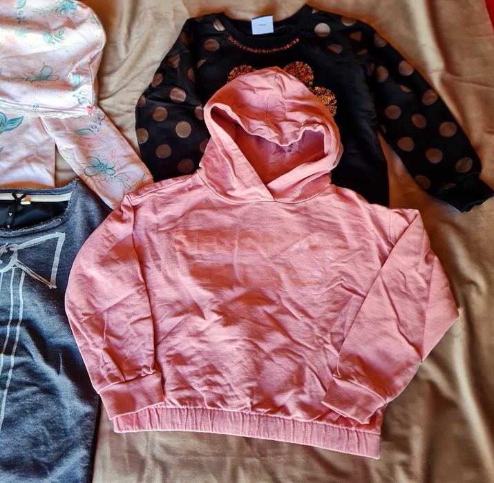 Pulovere hanorace 110 fete 4-5 ani