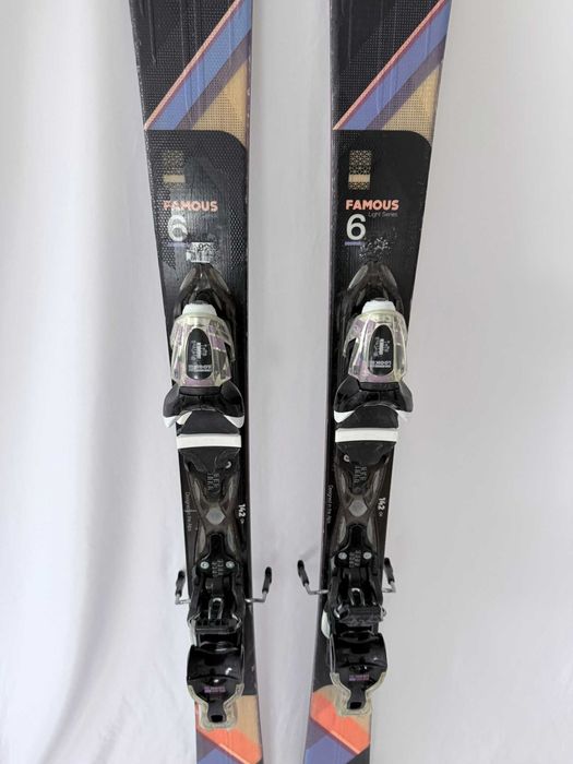 Ski schi carve Rossignol Famous 6 142cm +legaturi LOOK