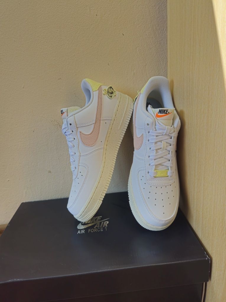 Кецове Nike Air Force 1 Low '07 SE Next Nature White Pink Oxford