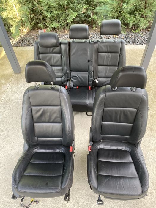 Interior vw Tiguan 5N din piele cu incalzire 2008-2015