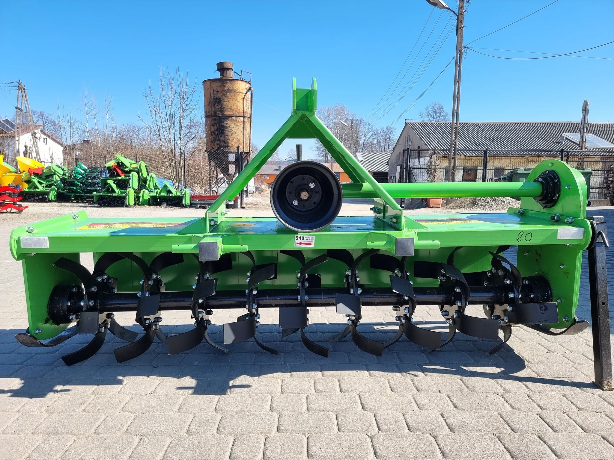 Freza de pamant Freza agricola Freza rotativa verde - Piese de schimb