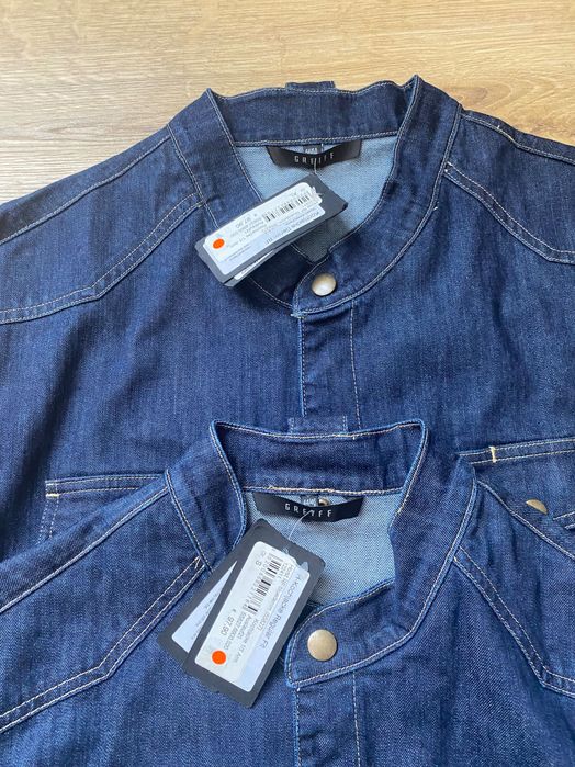 GREIFF-camasa NOUA cu eticheta , indigo, pt barbati,S sau XL