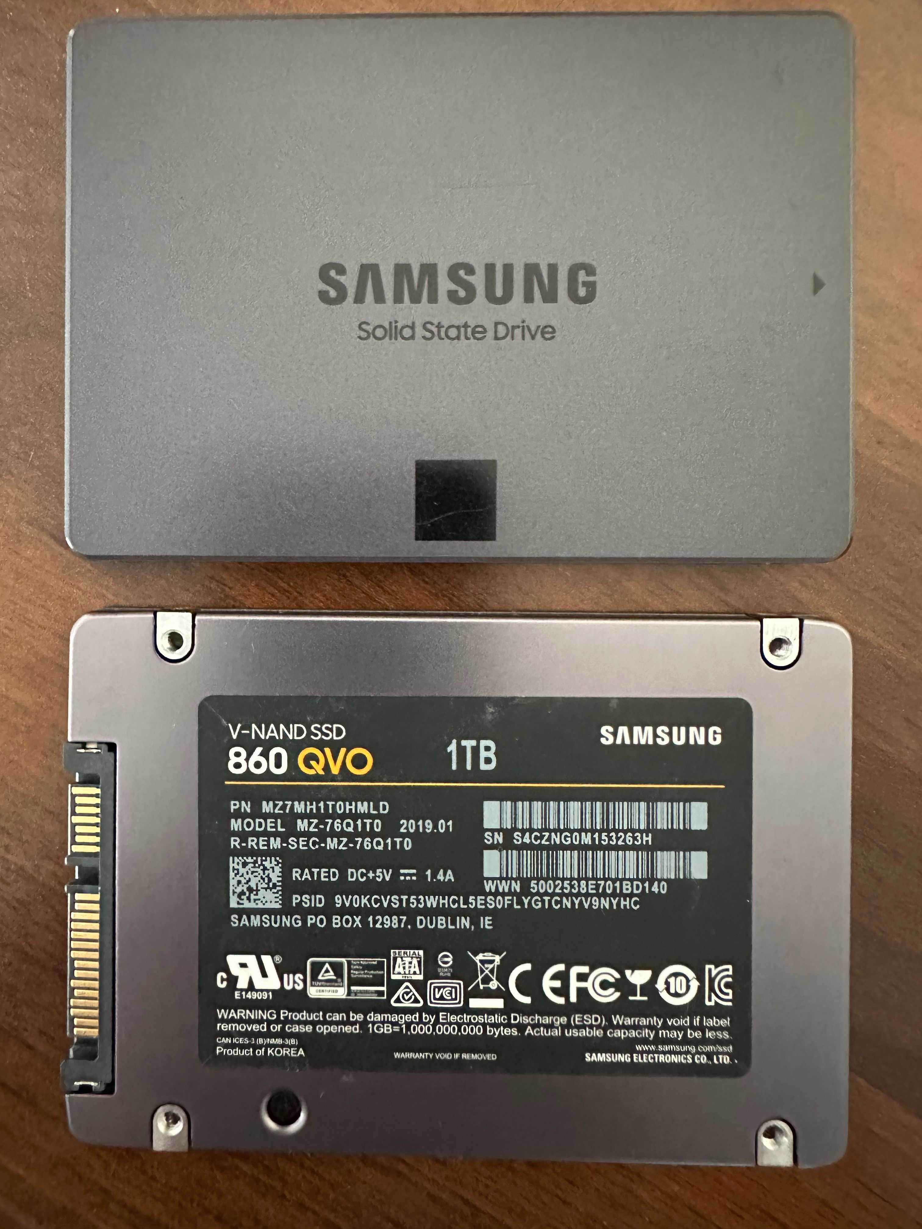 SSD Samsung 860 QVO V-NAND 1TB 1 tera
