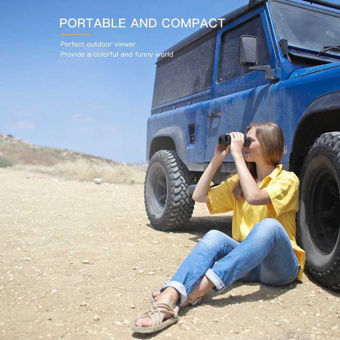 Binoclu APEMAN BC70,12x25,negru,sigilat