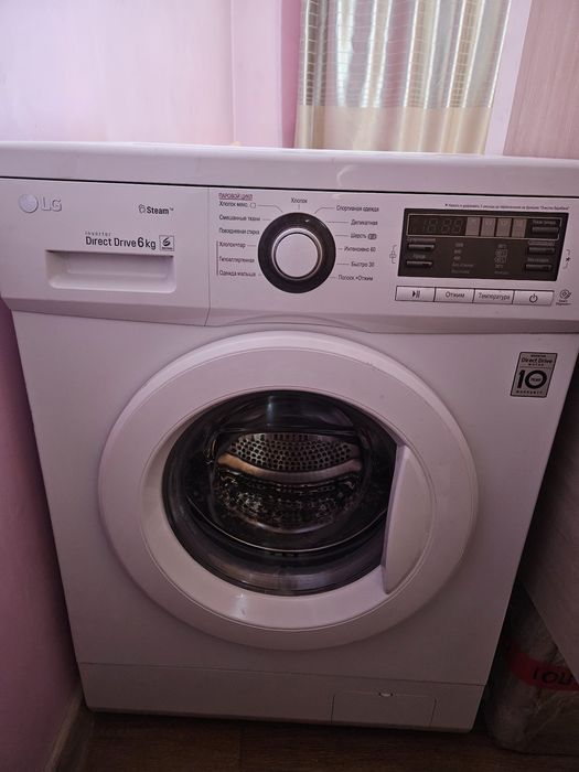 Стиральная машина lg, 6кг.