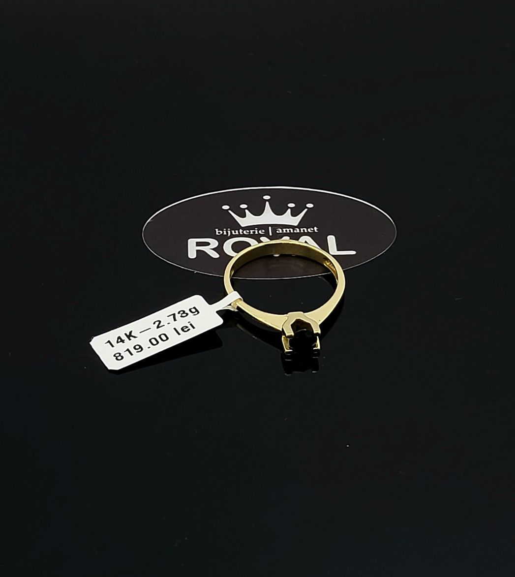 Bijuteria Royal inel din aur 14k 2.73 gr