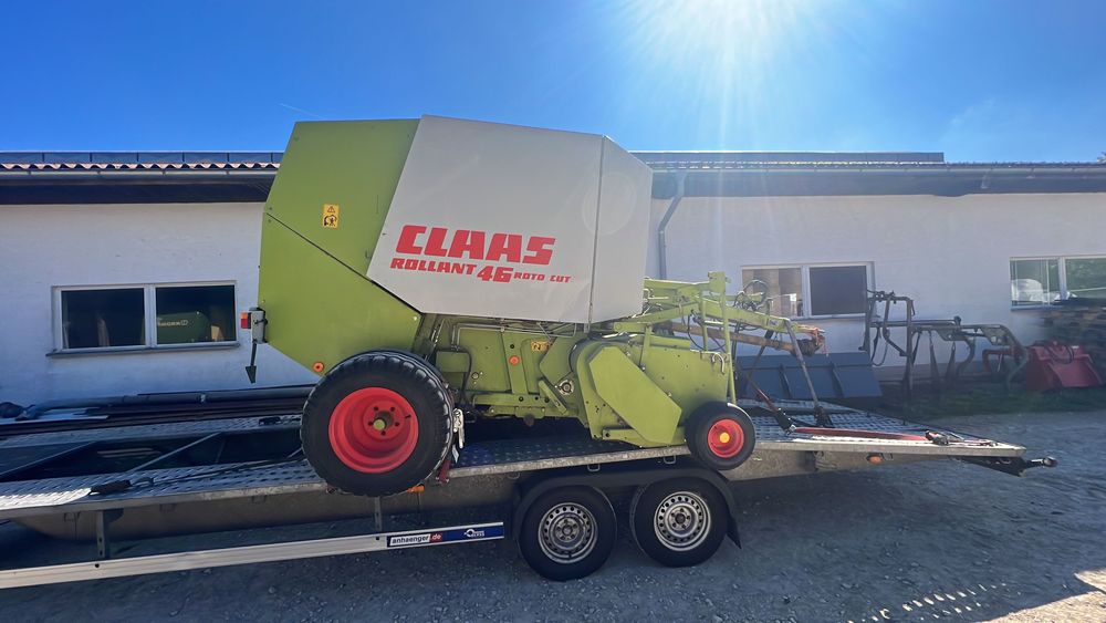 Presa de balotat Rotunda Claas 46 Rotocut Plasa+ața