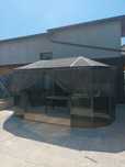 foisor tip 1- dodecagon 4.5x2.5x3 m/teava metalica si policarbonat