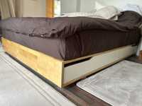 Двойно легло/ спалня от ИКЕА 160х202 см.