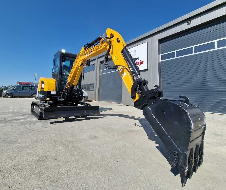 Mini excavator KSM U35 ECO STAGE V - stoc Brasov - 5 ani garantie