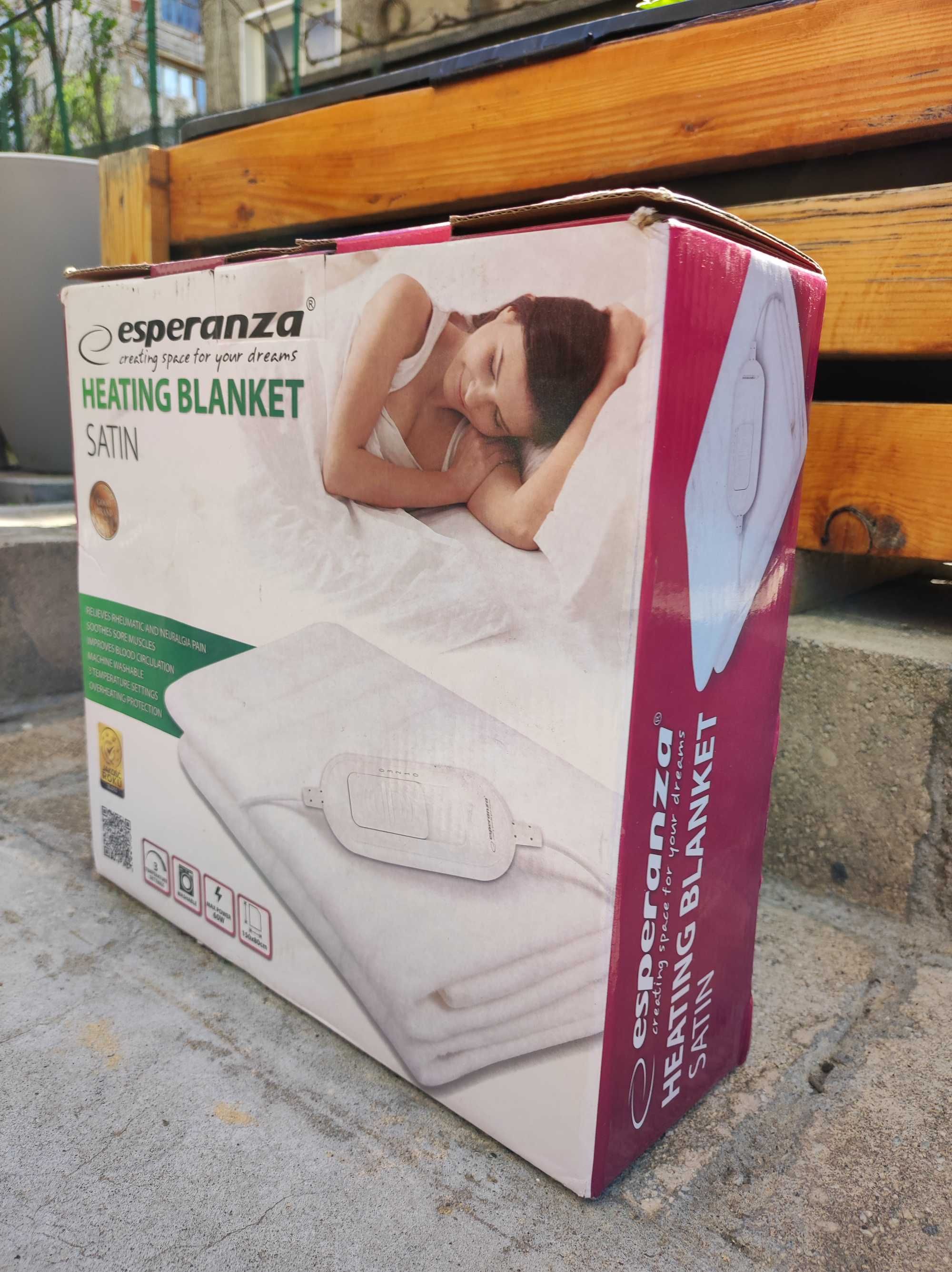 Eлектрическо одеяло Esperanza 60W ново