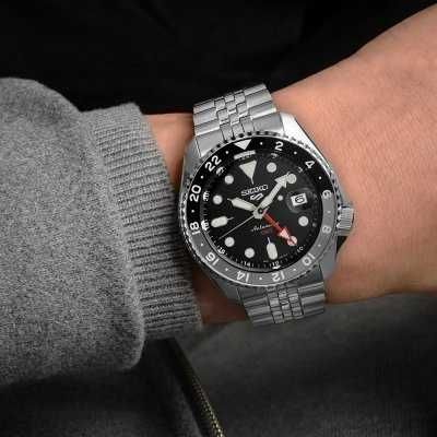 Ceas Barbati Seiko 5 Sports SSK001K1 Black Grape GMT
