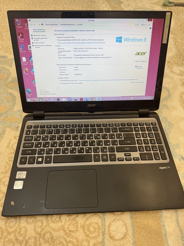 Ноутбук Acer Aspire