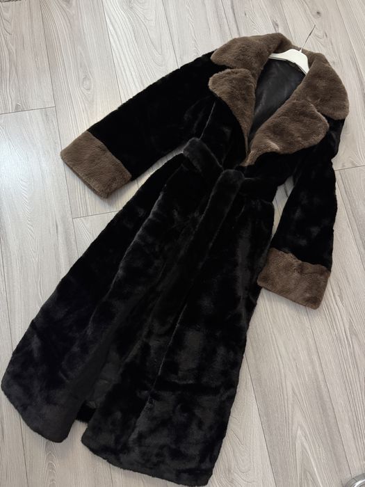 Haina de blana stil palton nurca europeana