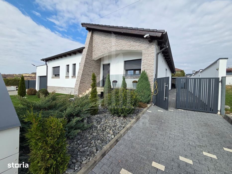 Casă modernă pe un singur nivel Bavaria Stadt–128 mp utili/Comision 0%