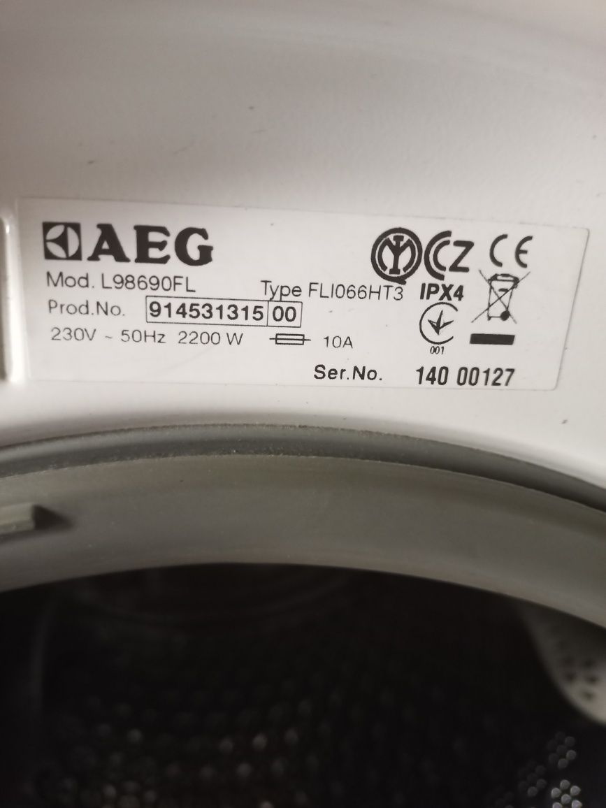 Пералня AEG Lavamat Mod: L98690FL за части.