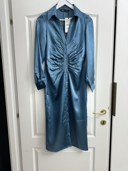 Rochie cămașă Zara