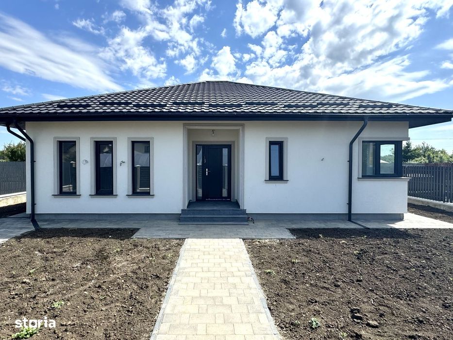 500 mp teren!PLACA!2 BĂI!Încălzire în pardoseală!Casa  4 camere Dancu