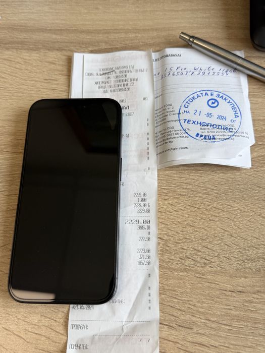 Iphone 15 pro Deep Blue / Като нов