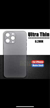 Iphone 15,15 pro ,15 pro Max ултра-тънък кейс,гръб калъф 0.2мм 5-цвята