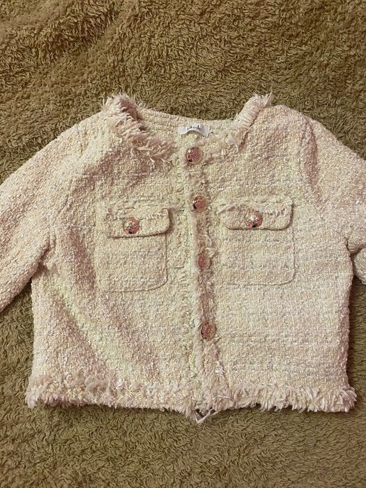 Елегантна жилетка от тип твид – много стилна и запазена!