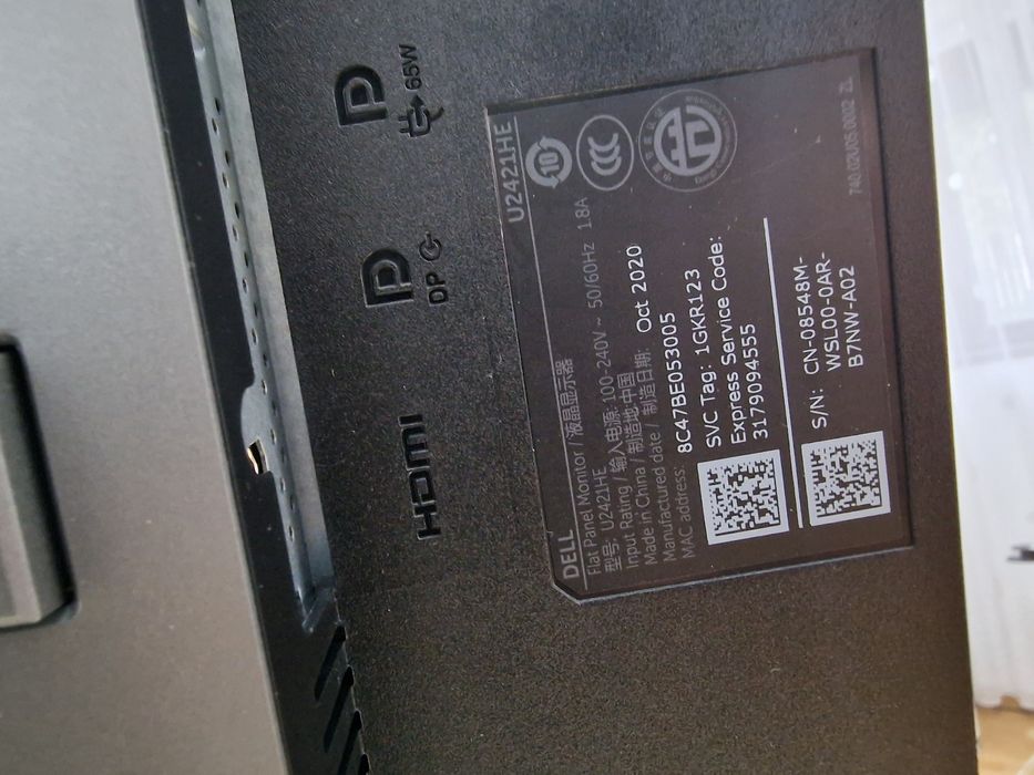 Monitor Dell ajustabil