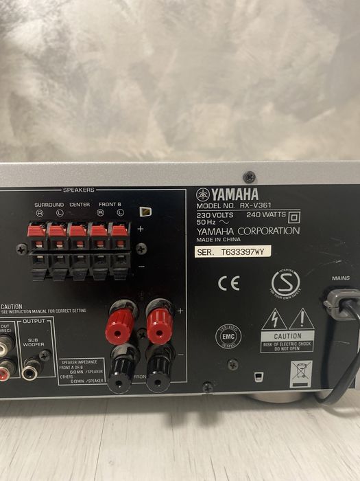 Amplificator/Statie audio Yamaha RX-V 361