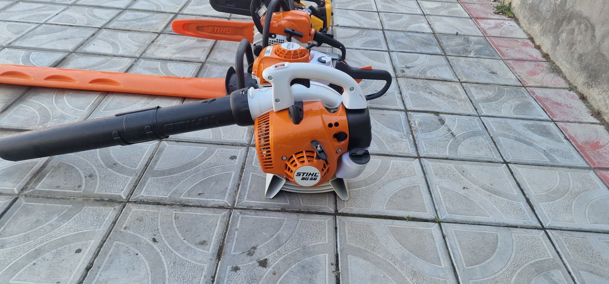 STIHL  STIGA  HS 82R   MS180C 2-MIX   BG56