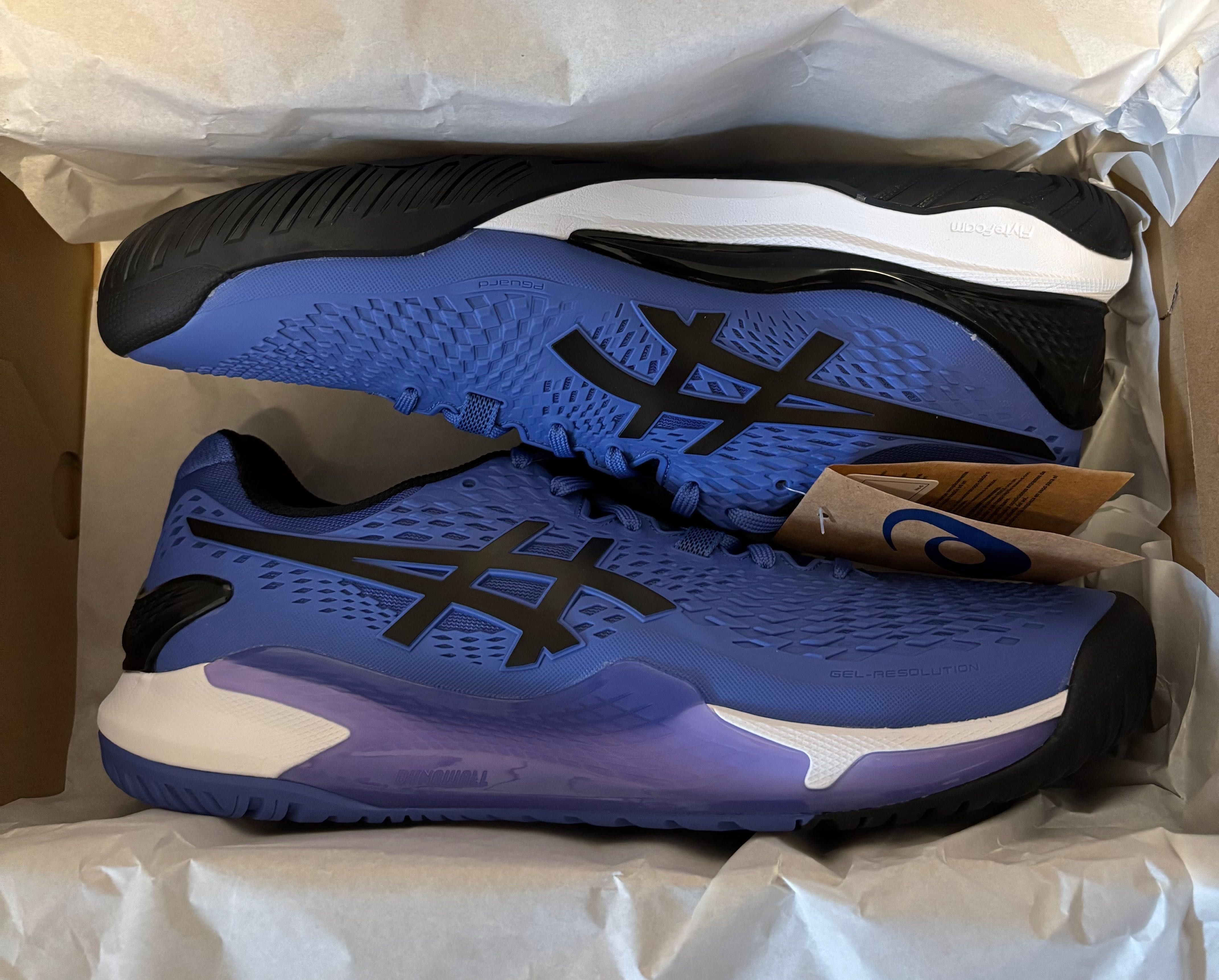 Asics Gel Resolution 9 Allcourt 45 номер *нови* тенис обувки Асикс