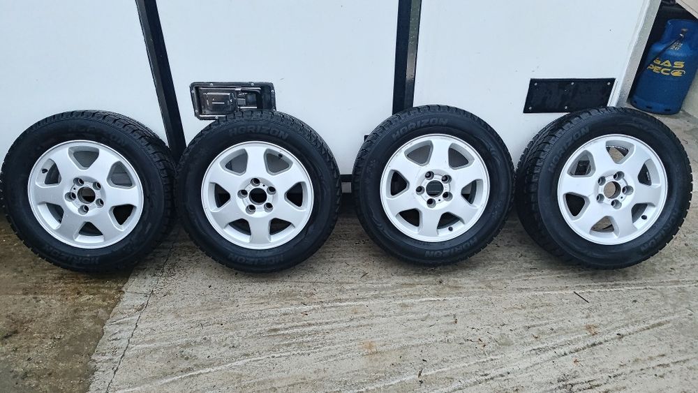 Set 4 roți 195/65 R15 (jante+cauciucuri mixte) opel zafira