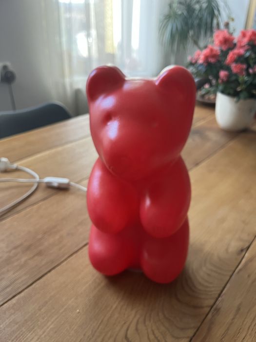 Lampa Haribo Teddy Bear rosu